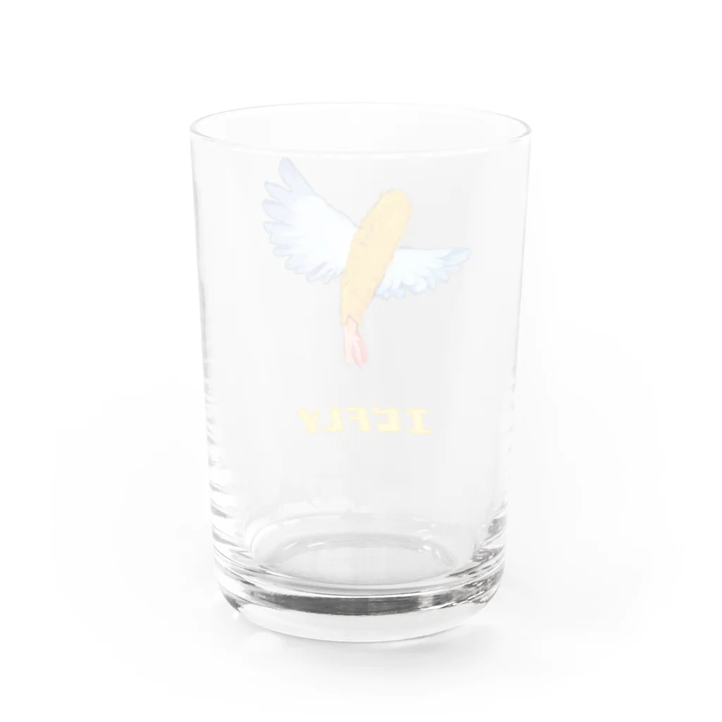 脂身通信Ｚのエビフライ Water Glass :back