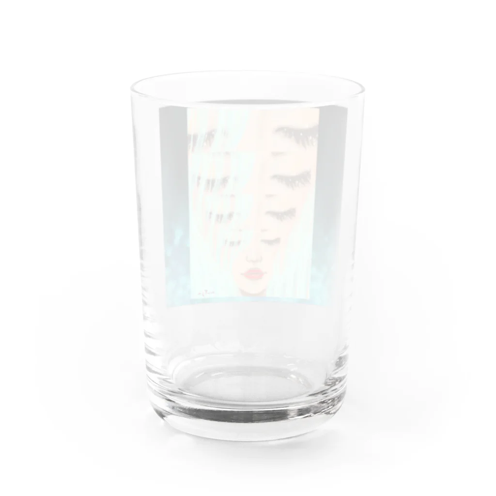 Ｍ✧Ｌｏｖｅｌｏ（エム・ラヴロ）の赤いくちびる💋 Water Glass :back