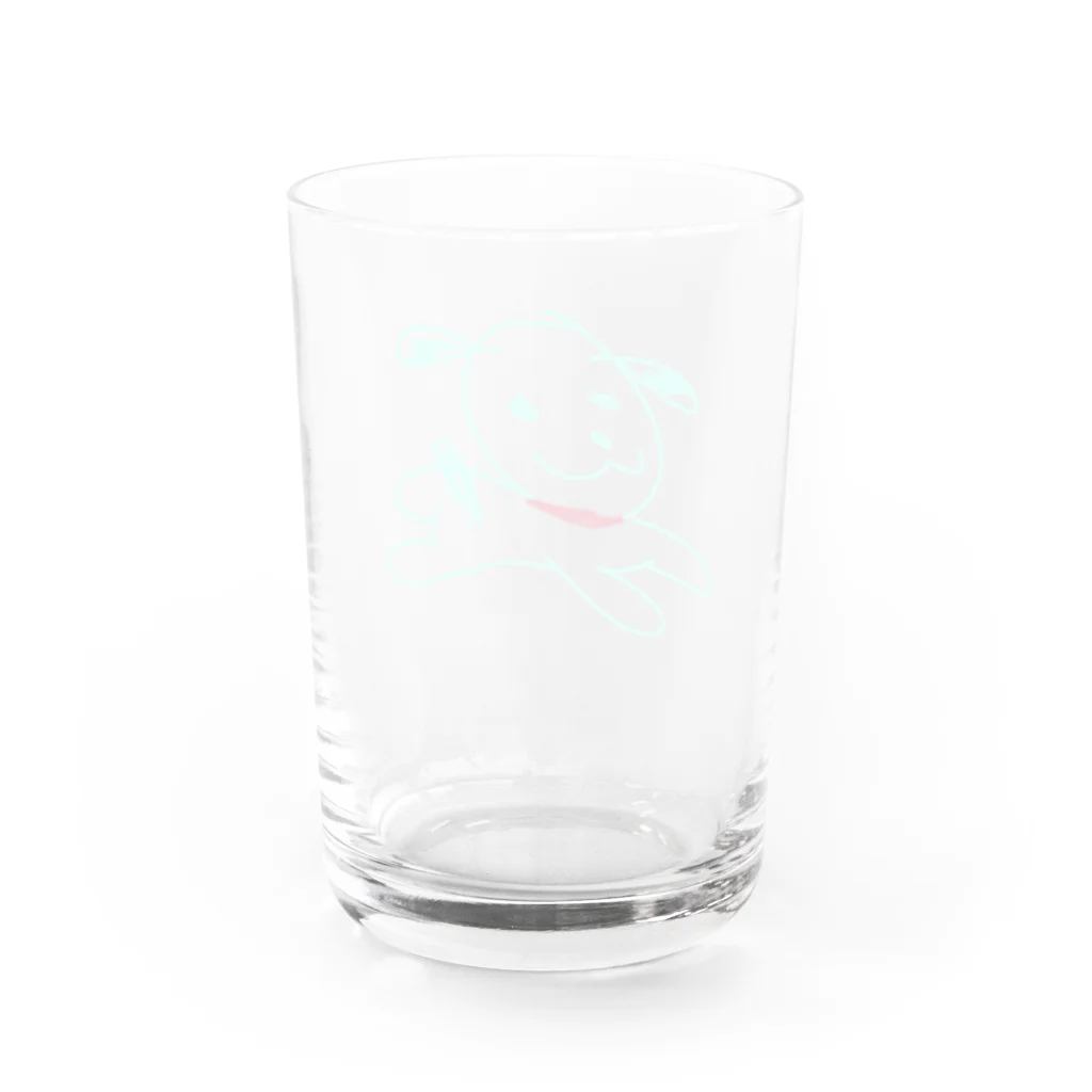 谷子のいーぬー Water Glass :back