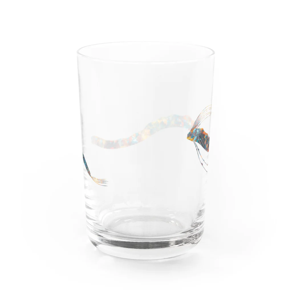 ふじい / FujiiのRyugu no Tsukai. Water Glass :back