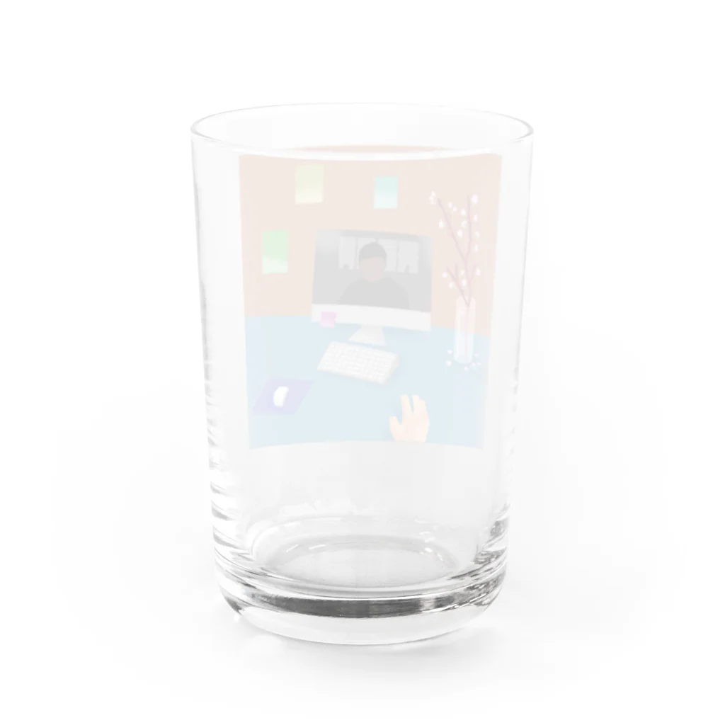 にしだまさひろの2021spring Water Glass :back