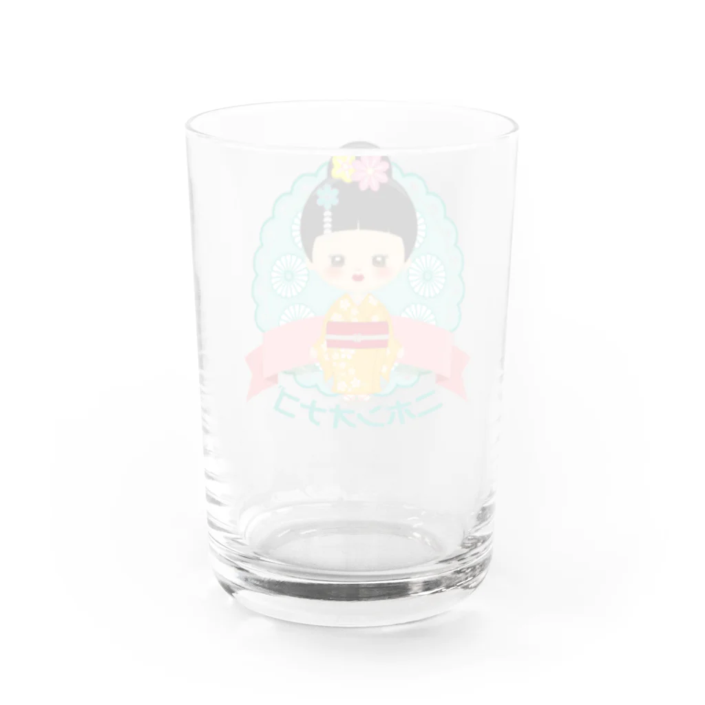 itisgoingwellの二ホンオナゴ Water Glass :back