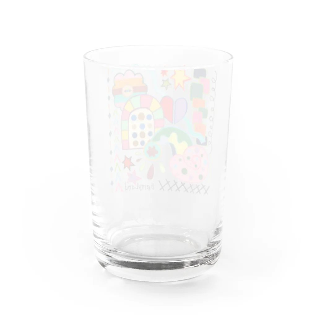 Berry Land storeの遠足 Water Glass :back