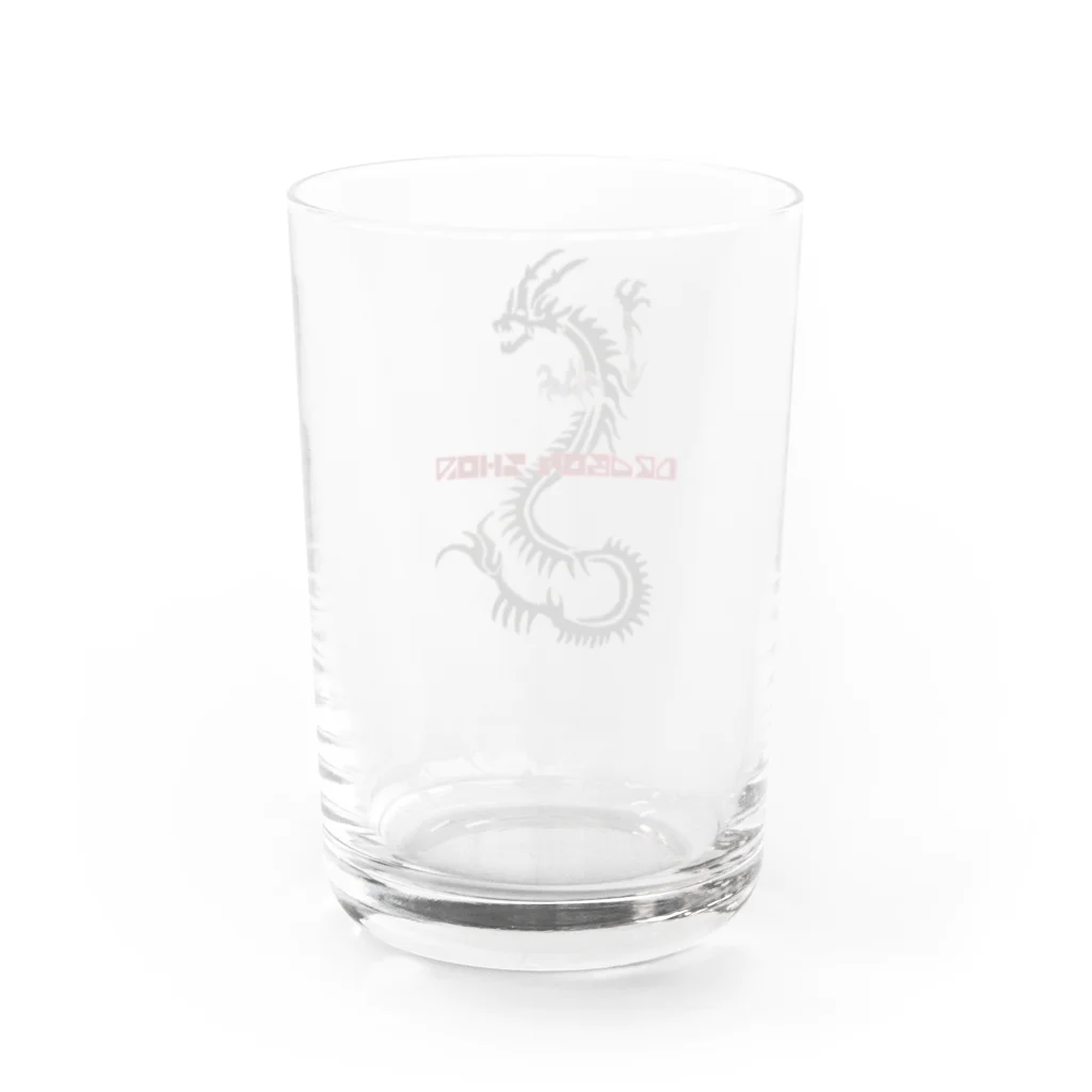Dragon SHOPのDragon SHOPロゴ グラス反対面