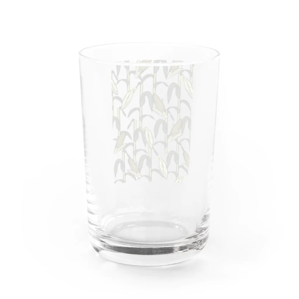 気ままに創作　よろず堂のとうもろこし Water Glass :back