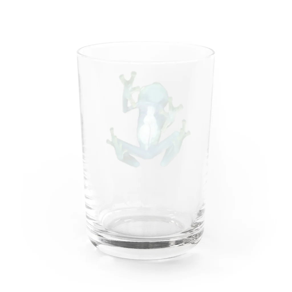 杏ちゃんのカエル Water Glass :back