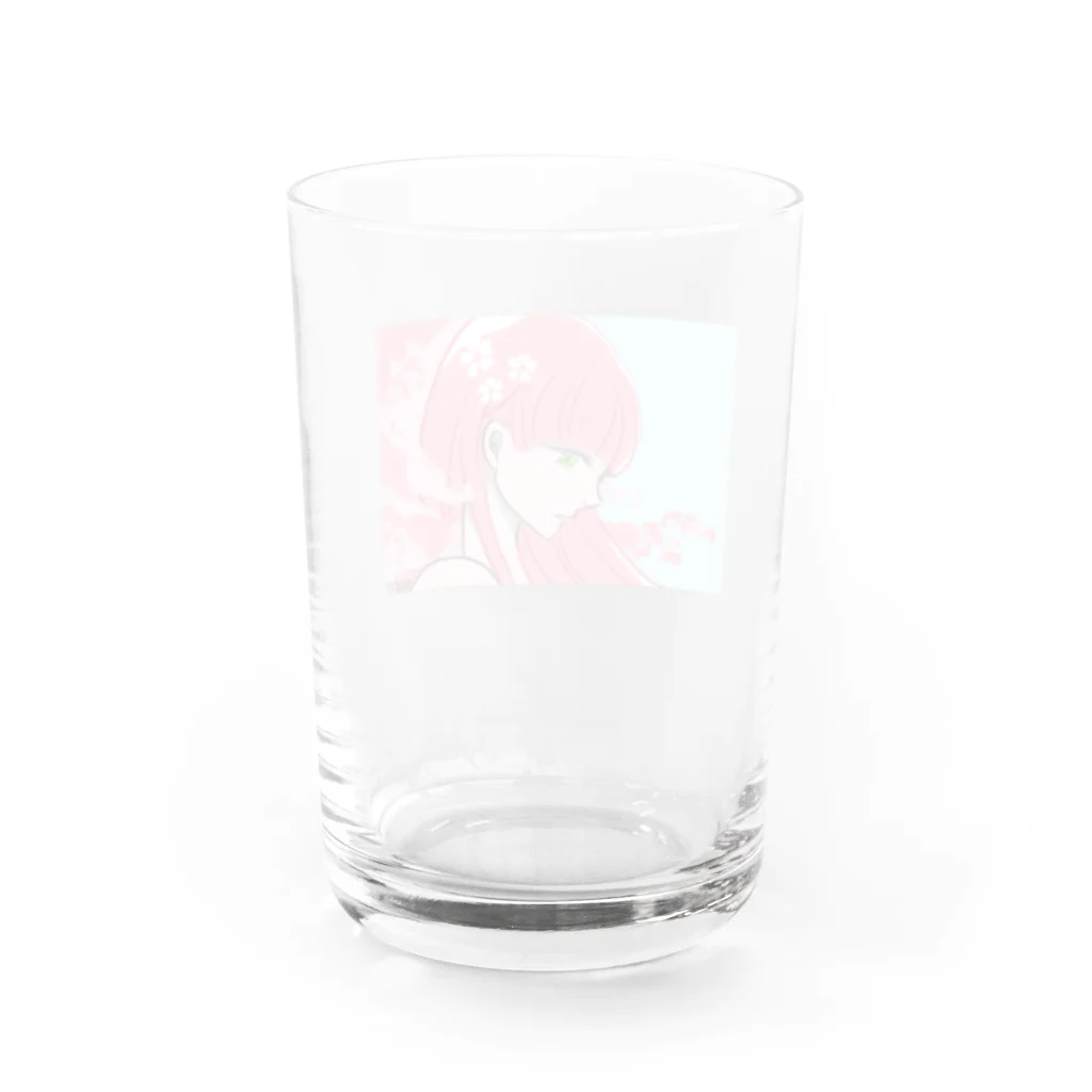 ヨシダ マコのＳＡＫＵＲＡ Water Glass :back