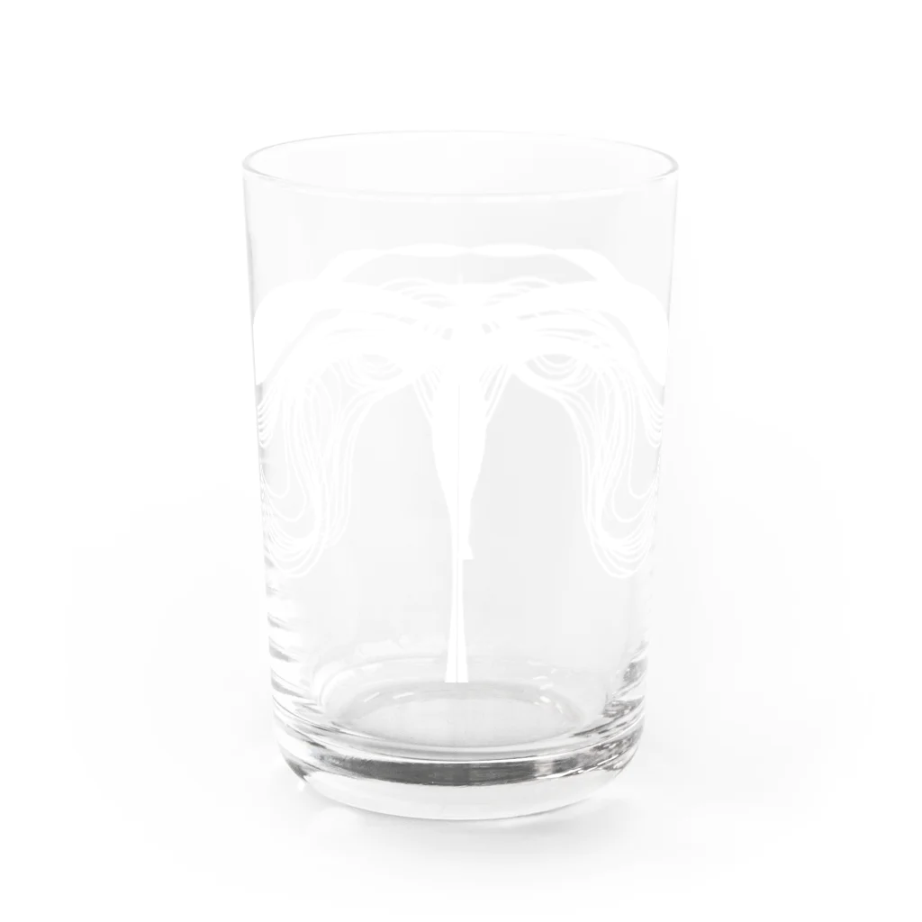 Jitome-no-omiseのJito-coffee  Water Glass :back
