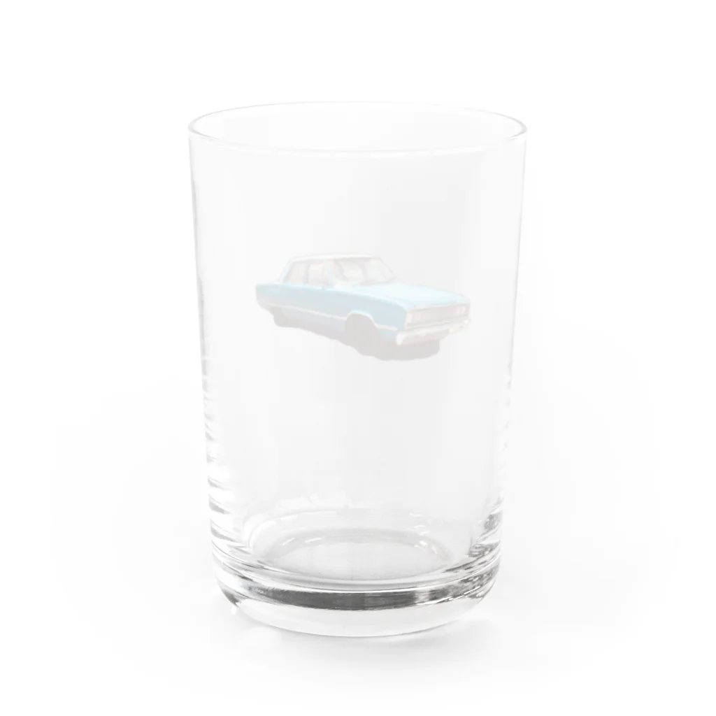 すしめし君のアメリカン車 Water Glass :back