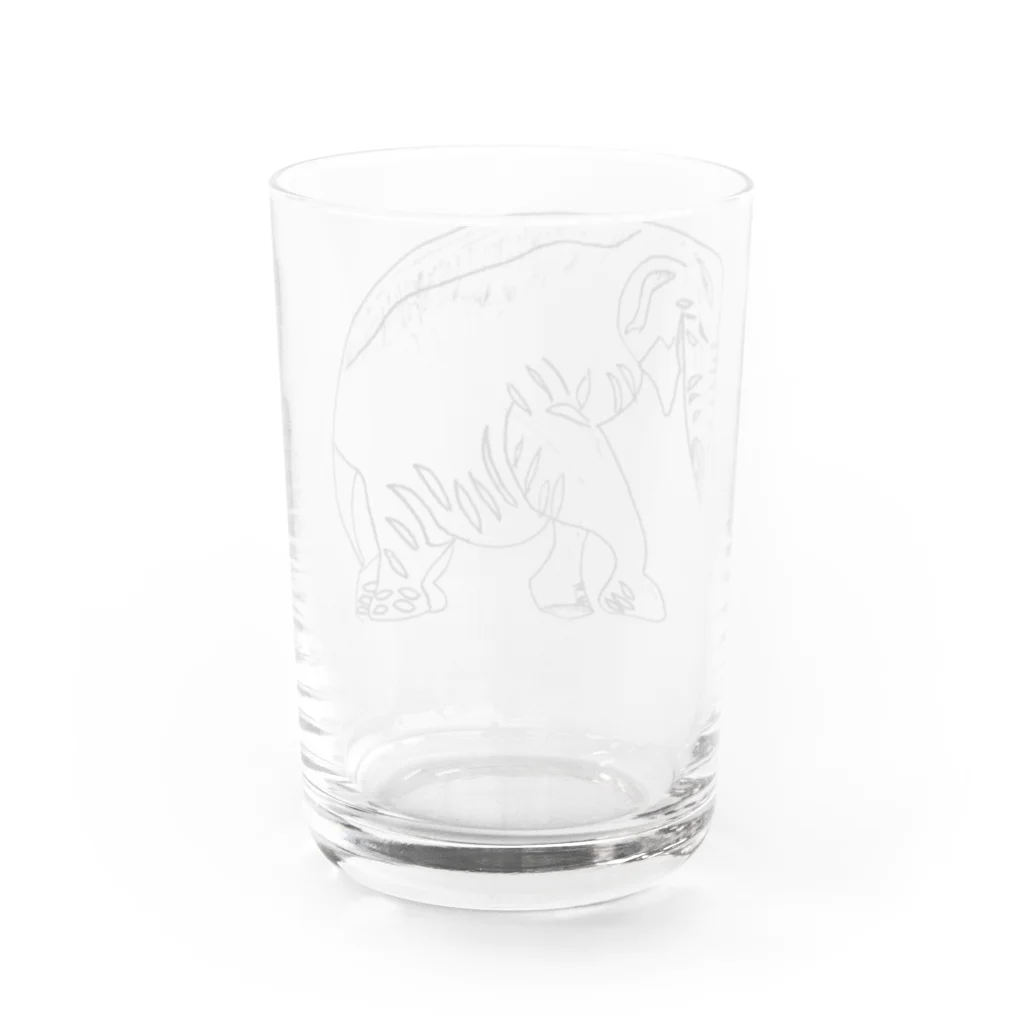 ガスかんダイナマイトのインドゾウ Water Glass :back