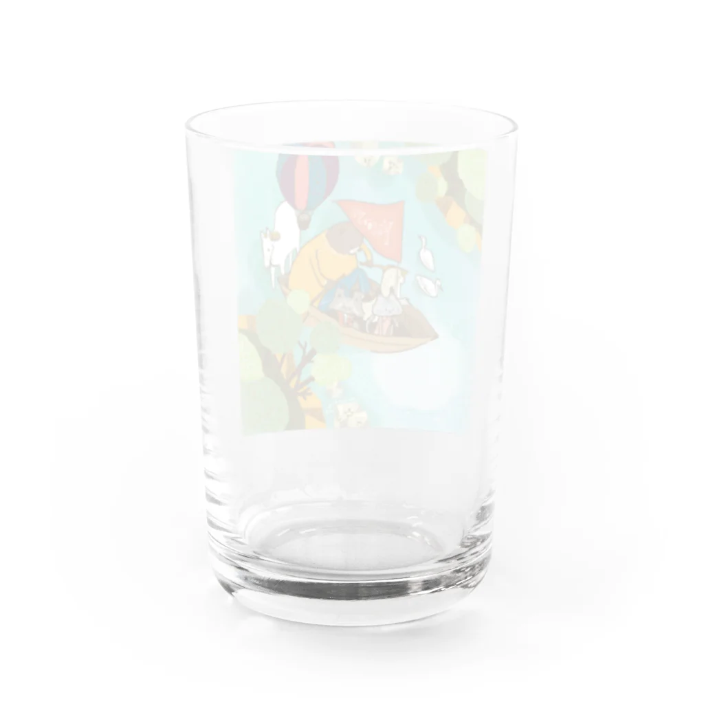 池田蔵人の僕等の小舟 Water Glass :back