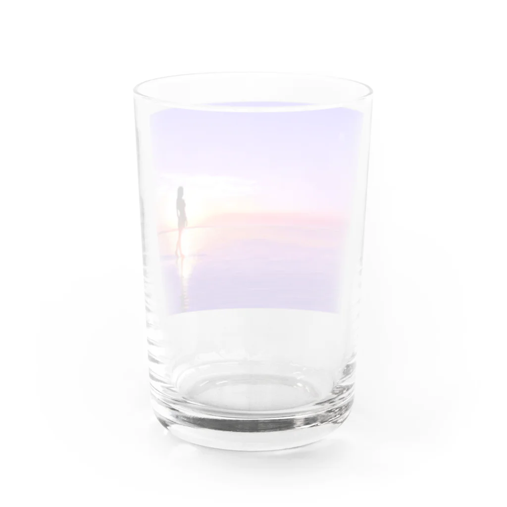 syachi工房のSunset Ocean Ⅳ Water Glass :back