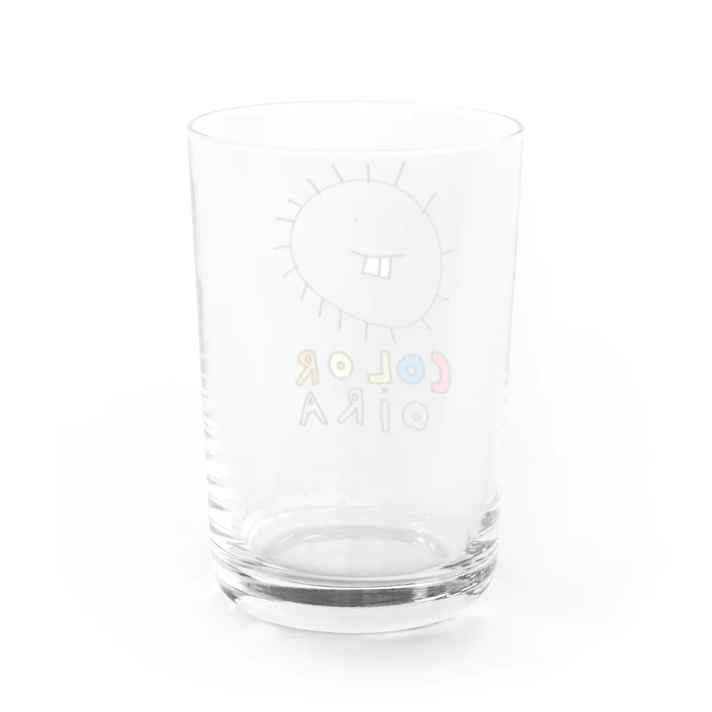 OiRABOのカラーオイラ Water Glass :back
