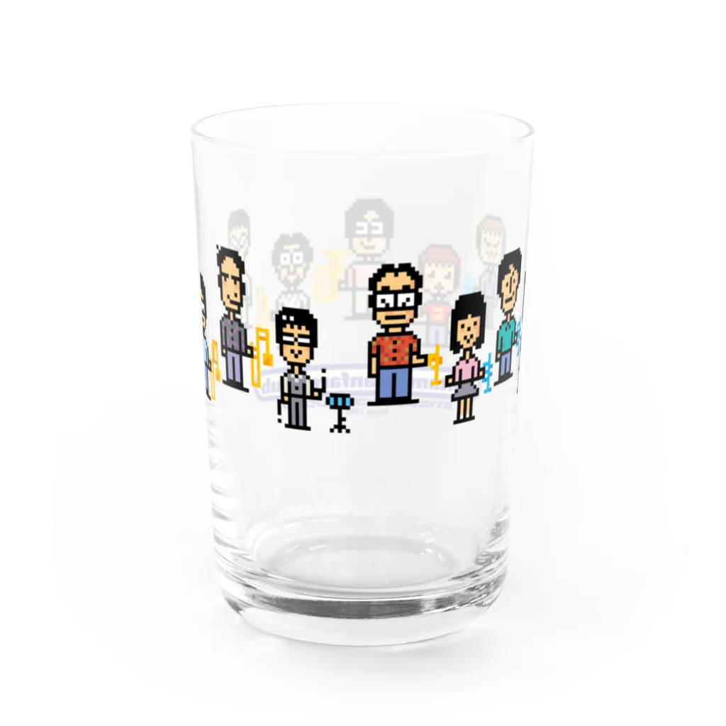 otoshimono-music shopのSFC 8bit character Water Glass :back