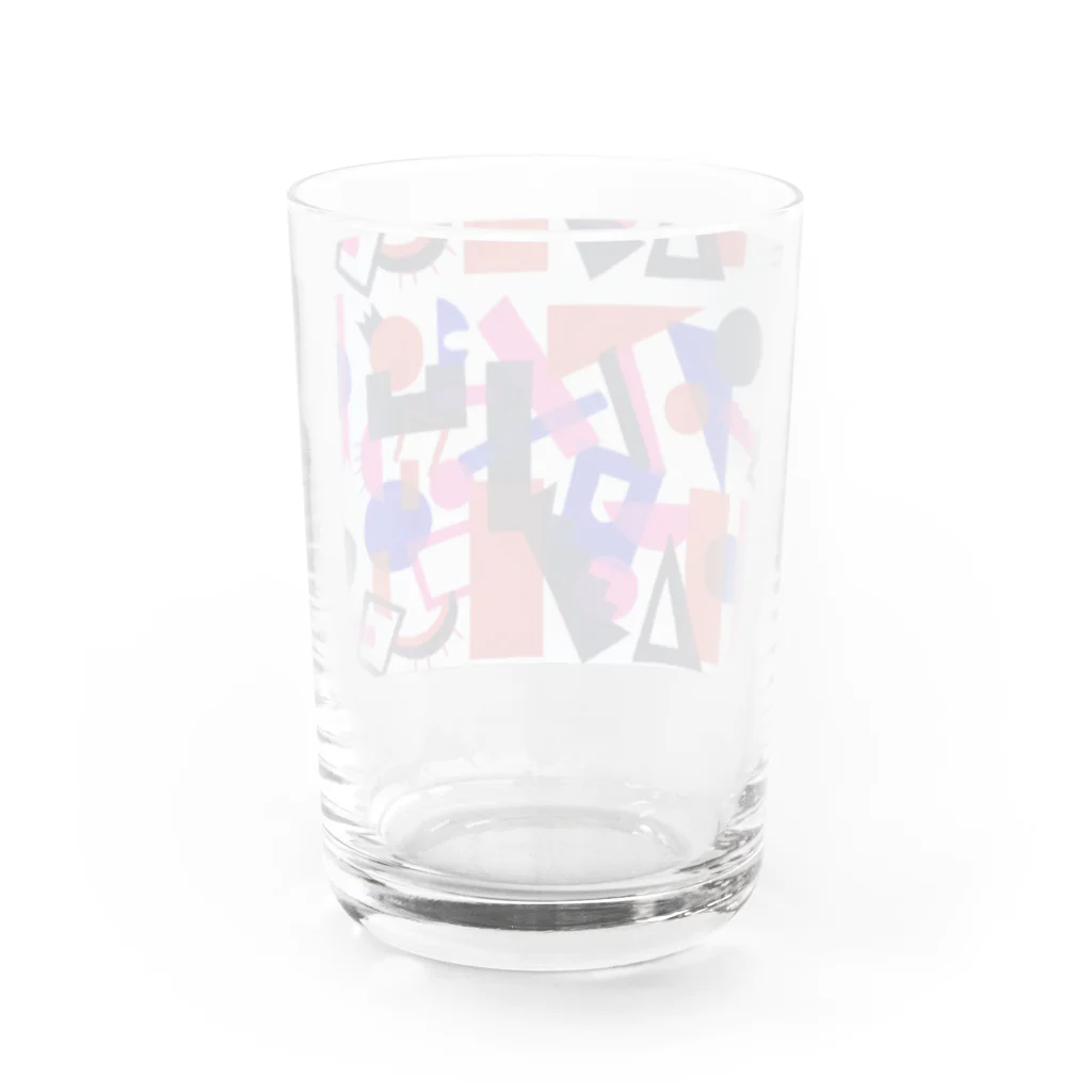 ニューヨークの形 Water Glass :back