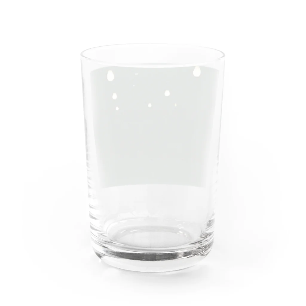 thgksのまめでんきゅう Water Glass :back