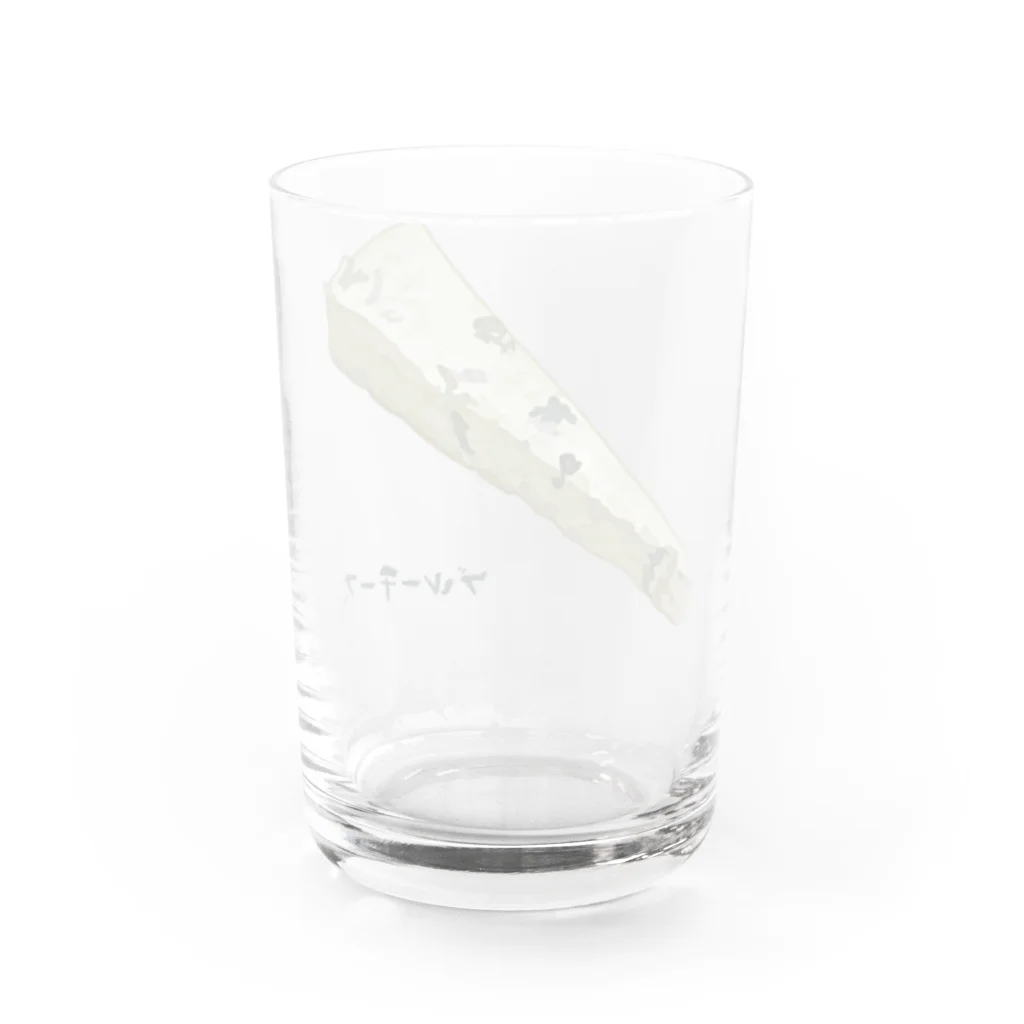 脂身通信Ｚのブルーチーズ Water Glass :back