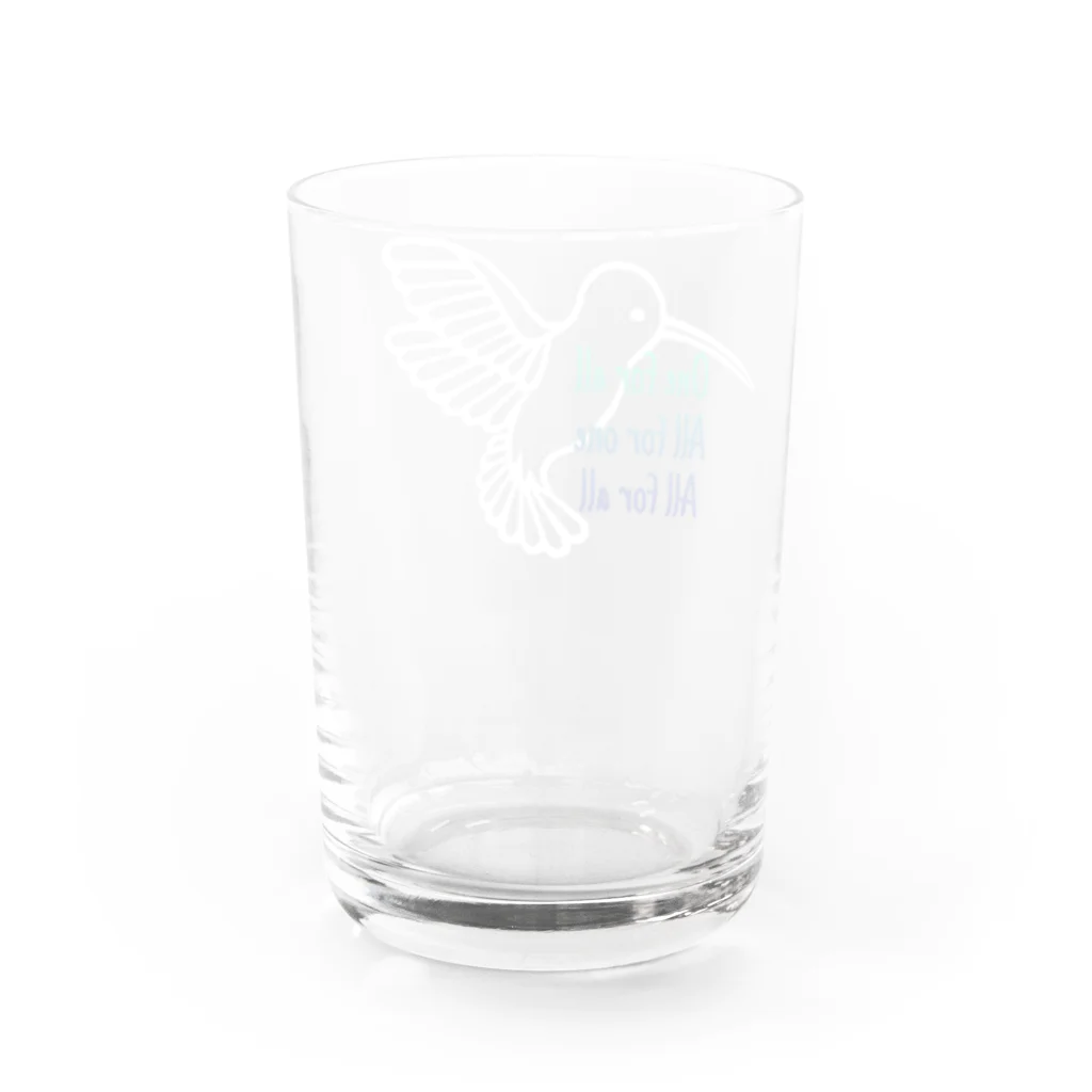 ❤Loveちゃんshop❤のハチドリさん④ Water Glass :back