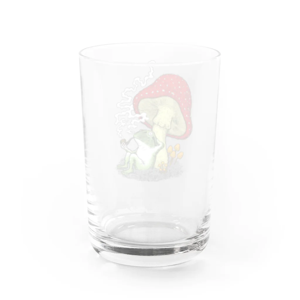 DM7WORKSのお試し支店の木陰で一服 Water Glass :back