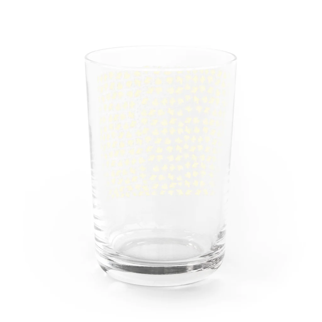 月彩宮SUZURI支店のkogitsune o-kon! うじゃうじゃ Water Glass :back