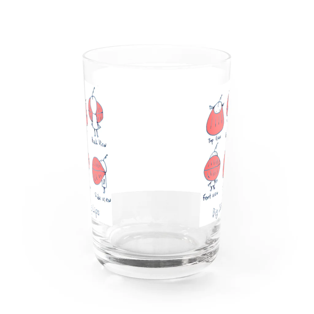 shoshi-gotoh 書肆ごとう 雑貨部のBigLips Water Glass :back
