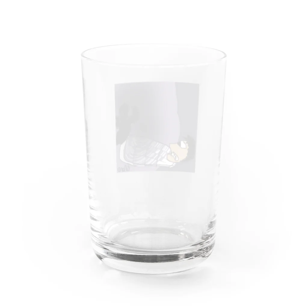 tohonoデザインショップの蠢く影 Water Glass :back