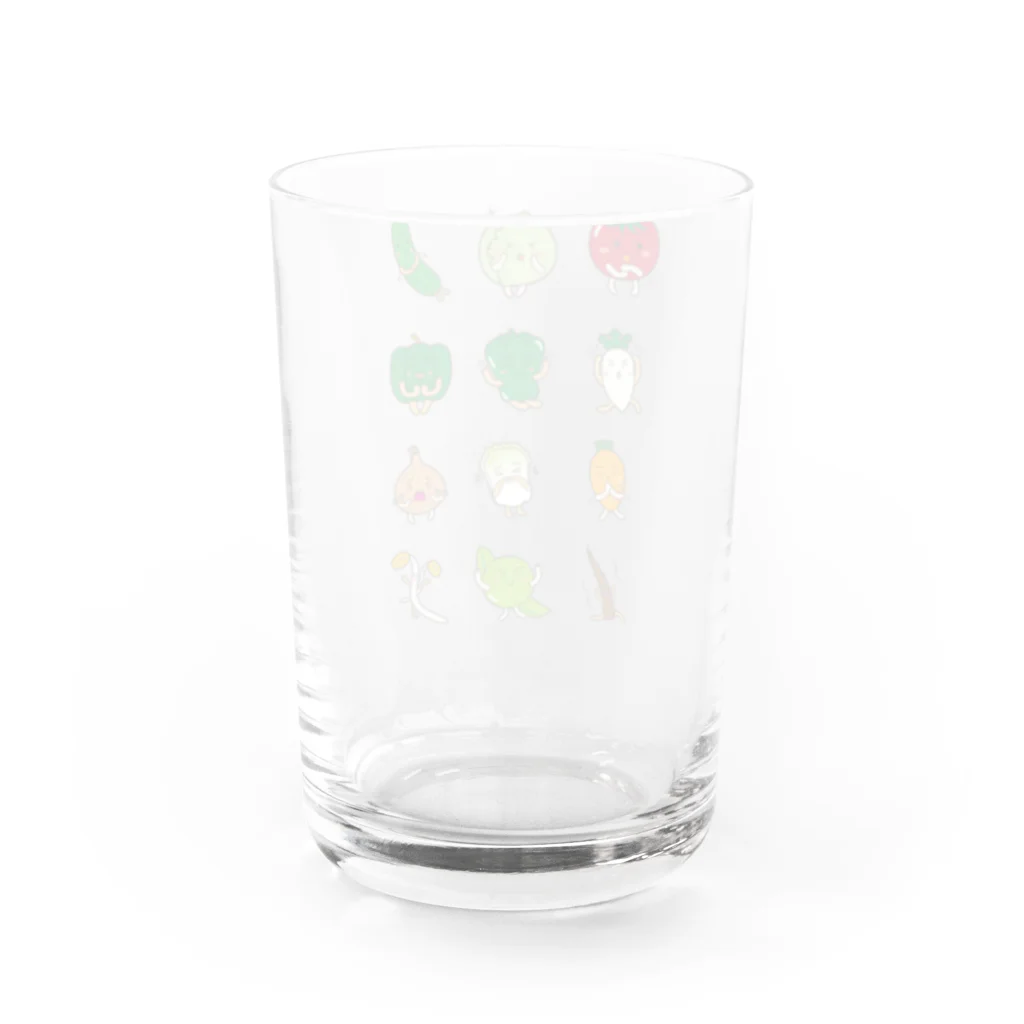 フォーヴァのやさいのうた Water Glass :back