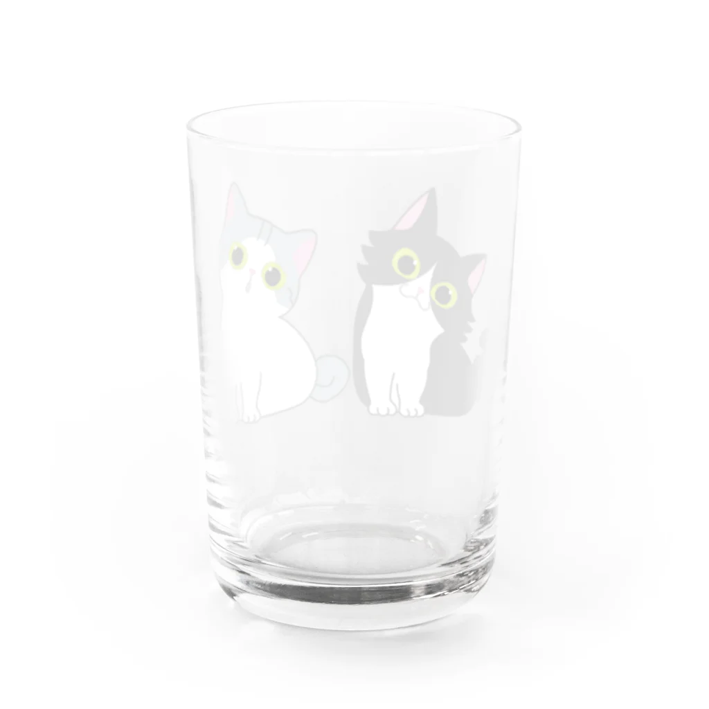 ちよよのおはるとくるみ Water Glass :back