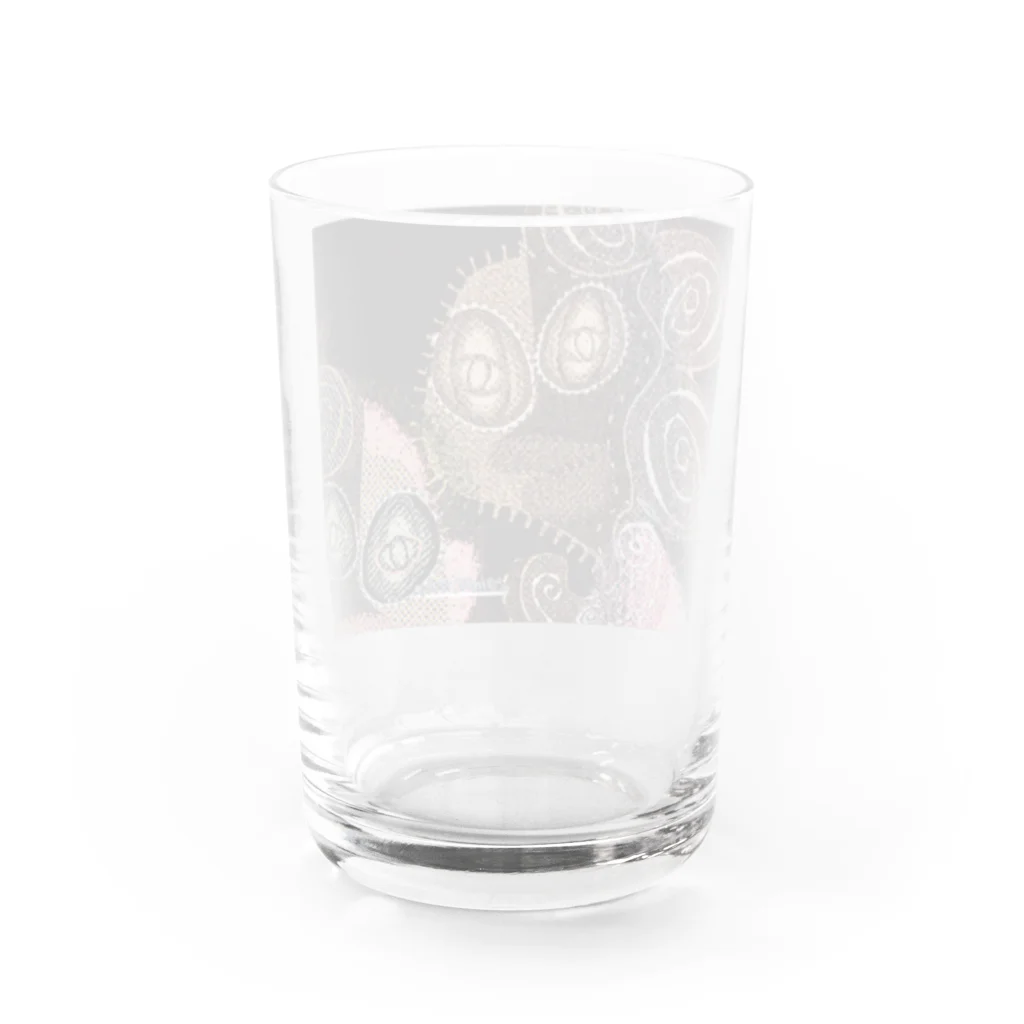 ロピュデザインのラメラメブラザース Water Glass :back