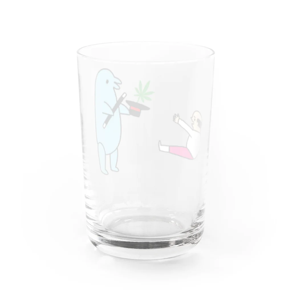 花くまゆうさくの手品 Water Glass :back