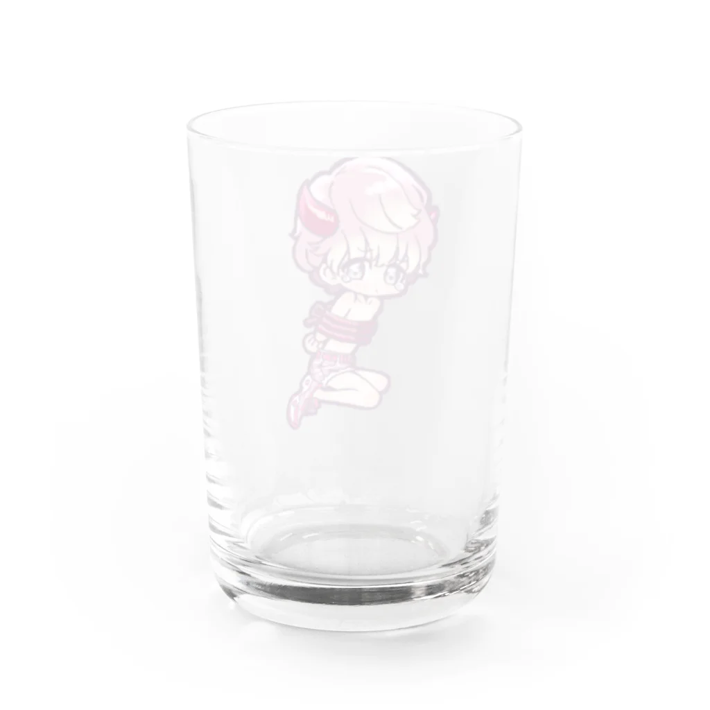 miyamon @創作BLの#小鬼哲平 - 縛られver Water Glass :back