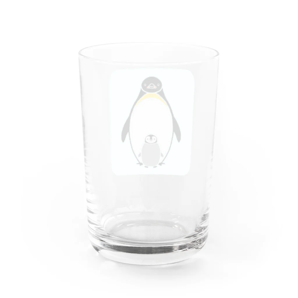 みやちゃんズのshopのペンギン's グラス反対面