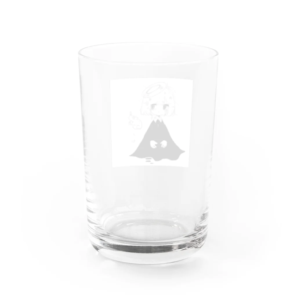 巳の天使(傷だらけ) Water Glass :back