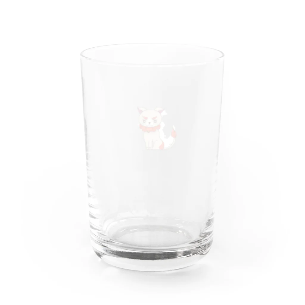 あはちゃキッチンのちゃんぷるーさん Water Glass :back