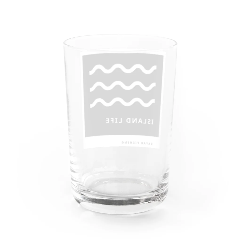 アイランドライフのISLANDLIFE　blackbox Water Glass :back