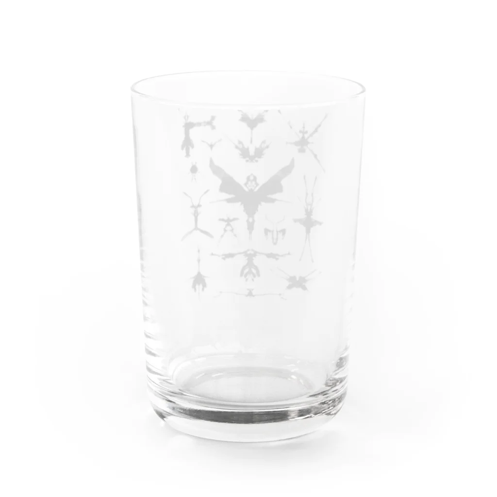 石田 汲の霧蛾夢虫01 Water Glass :back