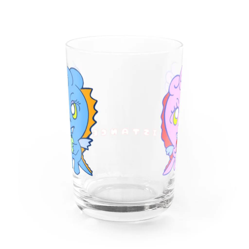 チャンドラー・シーンのどらごん（Distance....） Water Glass :back