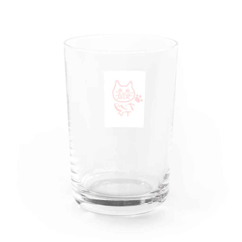 j8v5のサンタTV Water Glass :back