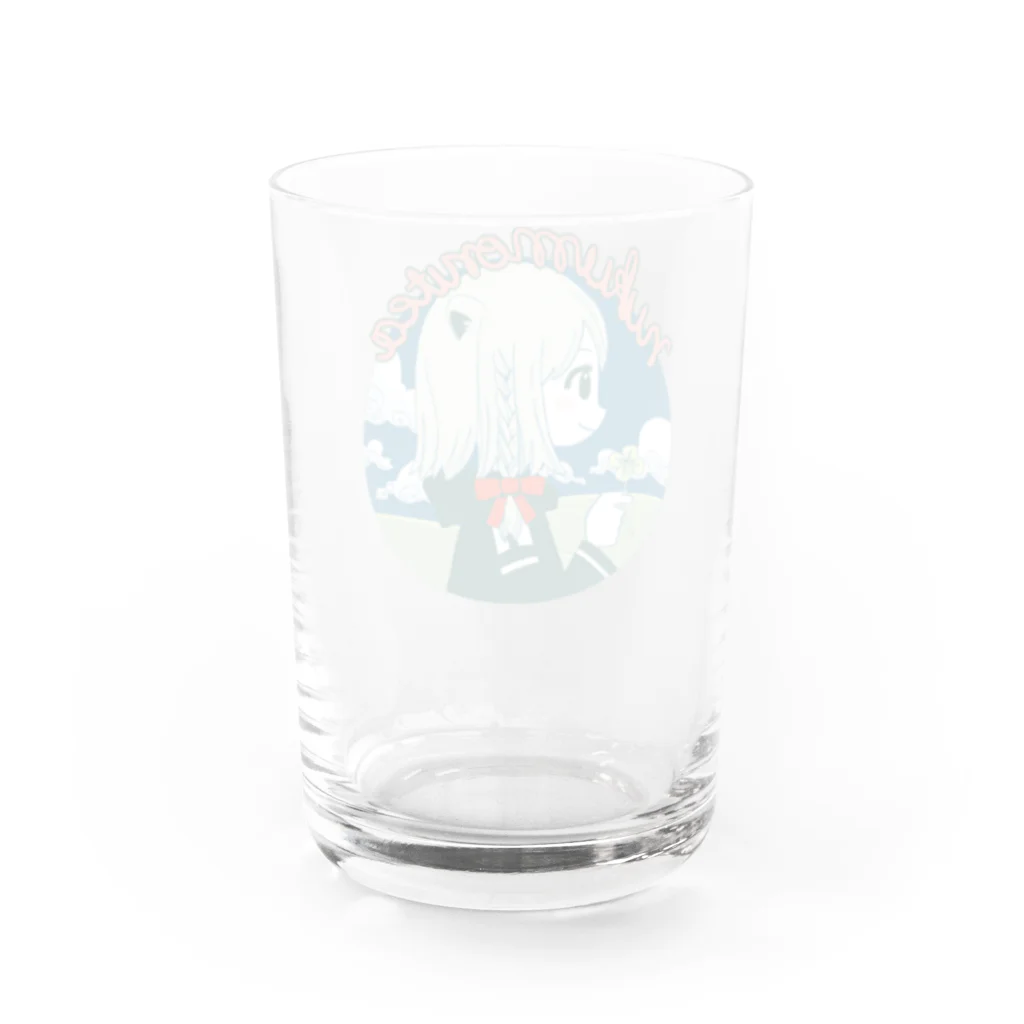 べあたに屋のnukumori-tea Water Glass :back