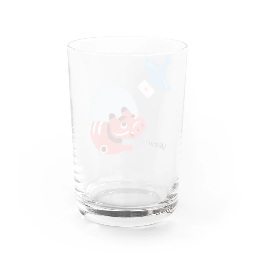 SU-KUのSpring news Water Glass :back