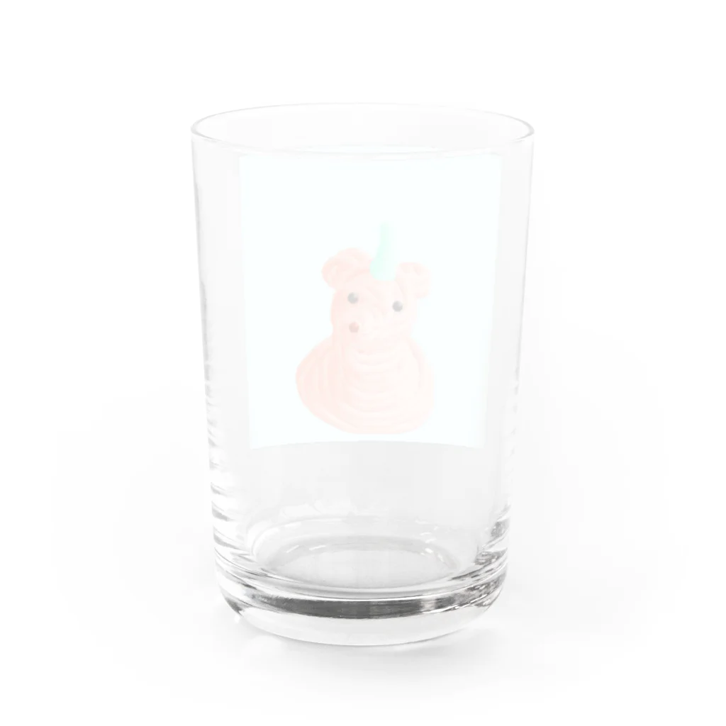 AKUBI工房のCREAM DOG2 Water Glass :back