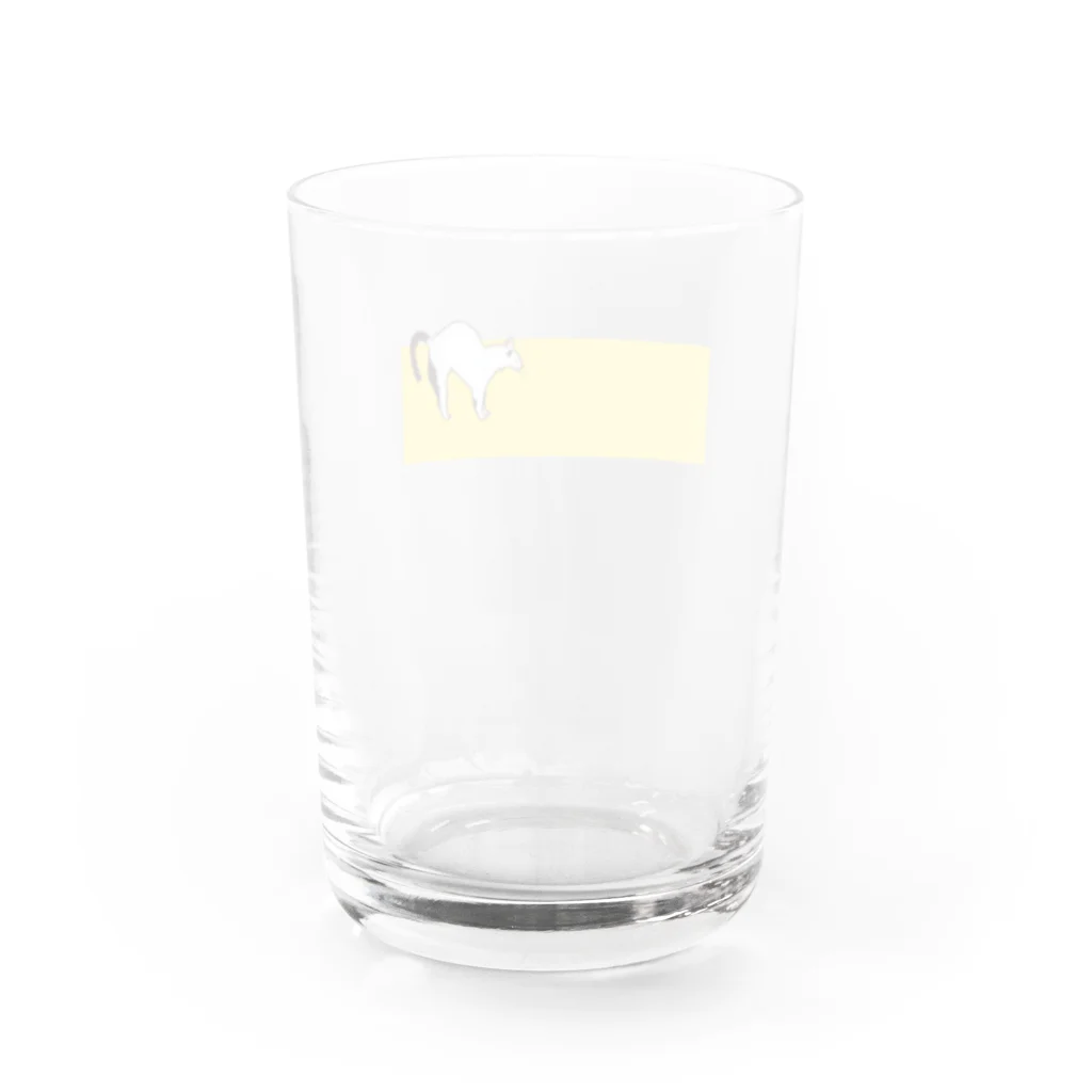 KIRINOKAのアゴ、はずれるで Water Glass :back