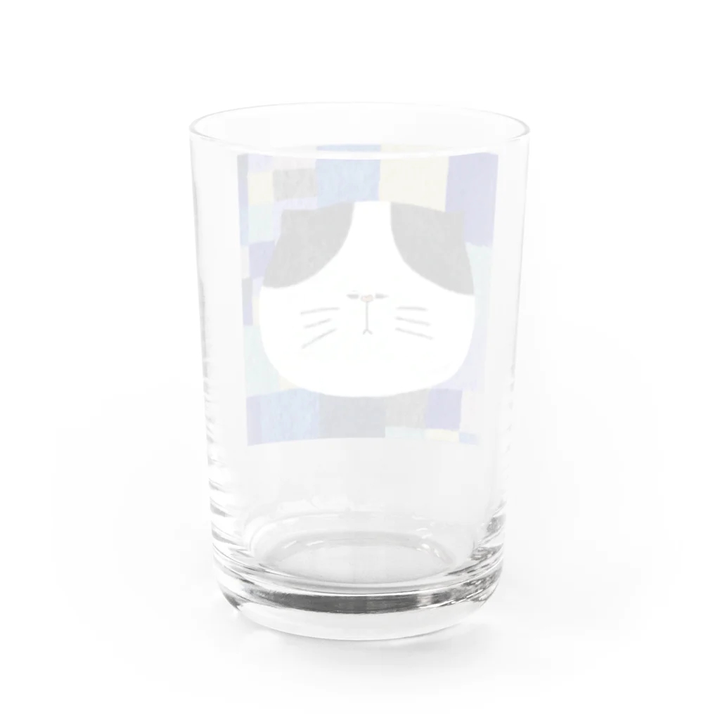 アトリエあおの猫のびっちゃん Water Glass :back