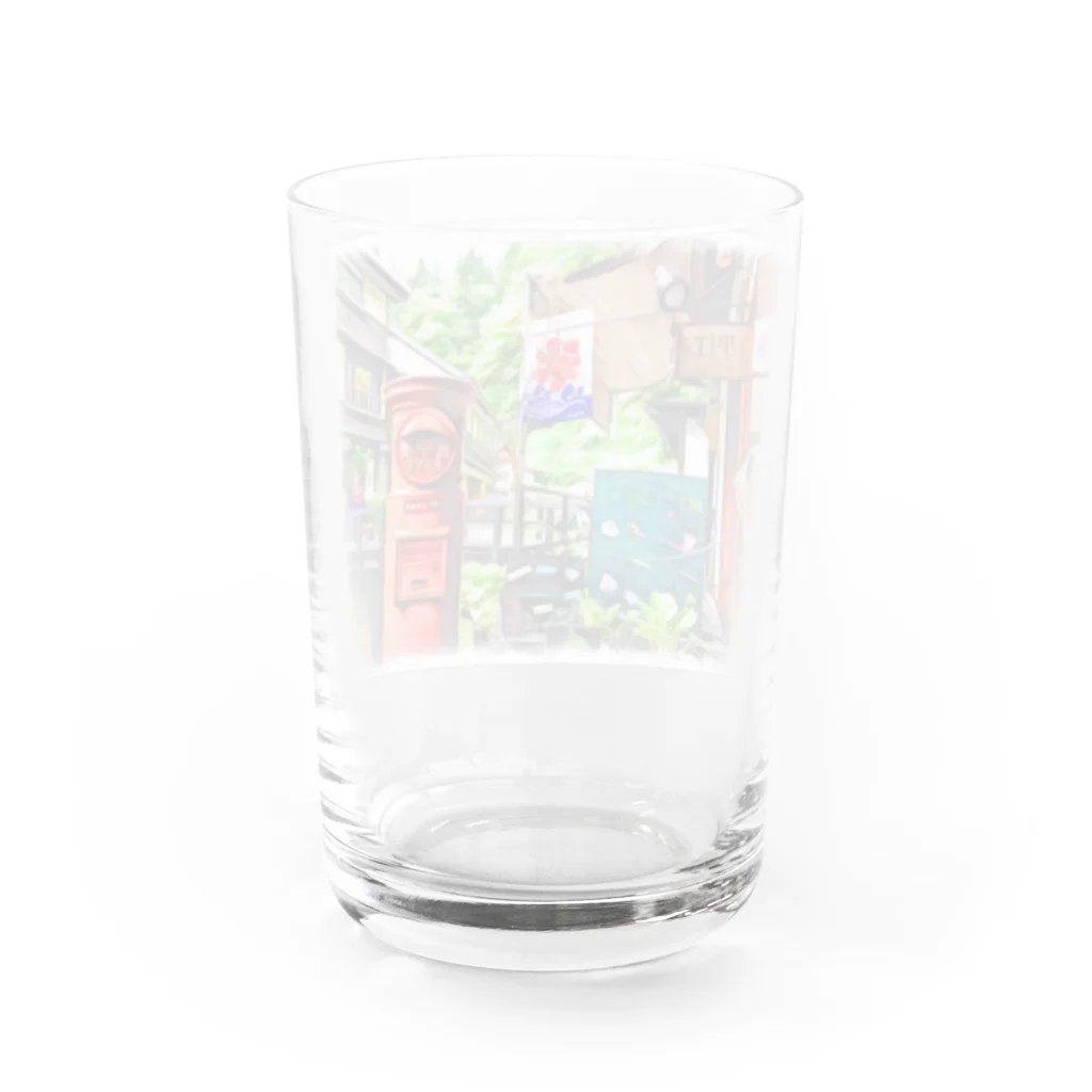 なかよしCatの大正ロマン Water Glass :back