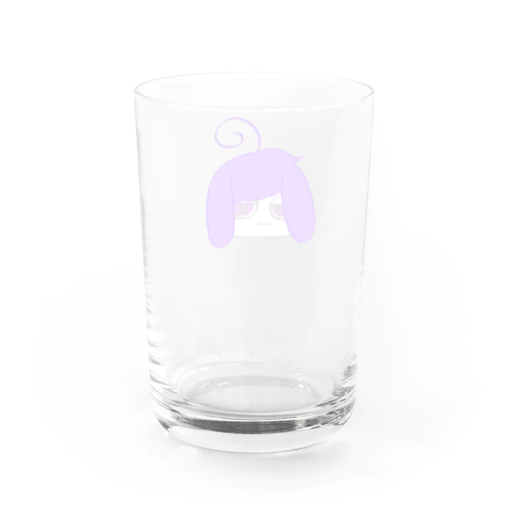 【bkm】のうさこ(紫) Water Glass :back