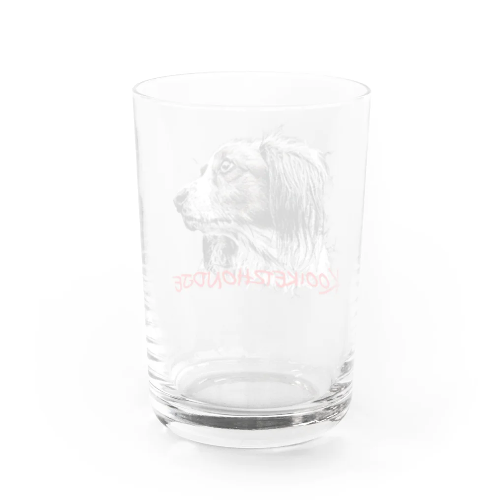 roigillesのコイケルホンディエ　見上げる横顔 Water Glass :back