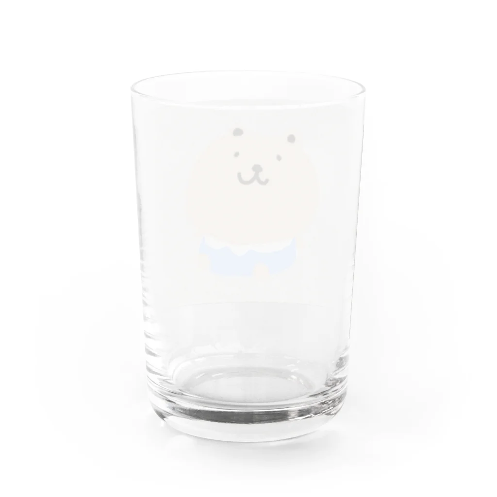 Bunshopの爽やかくまちゃん Water Glass :back