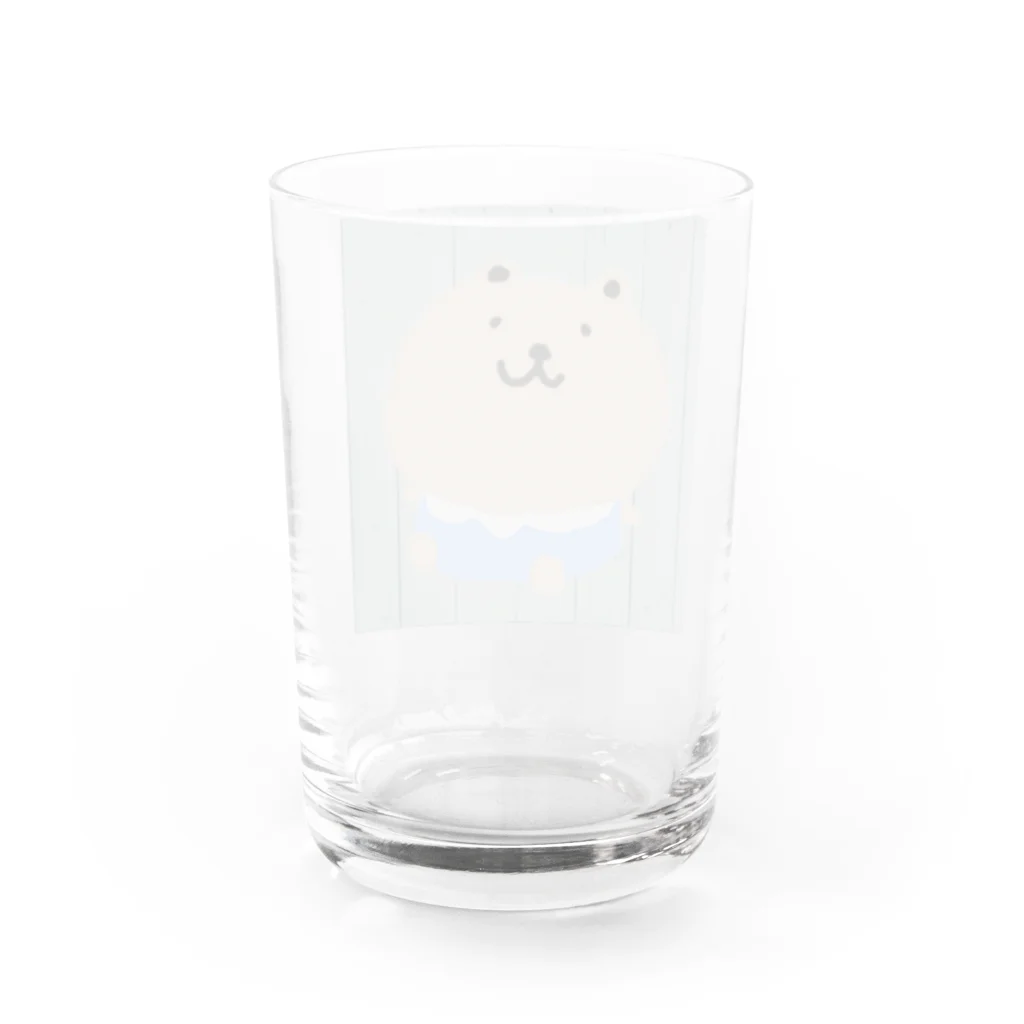 Bunshopの爽やかくまちゃん2 Water Glass :back