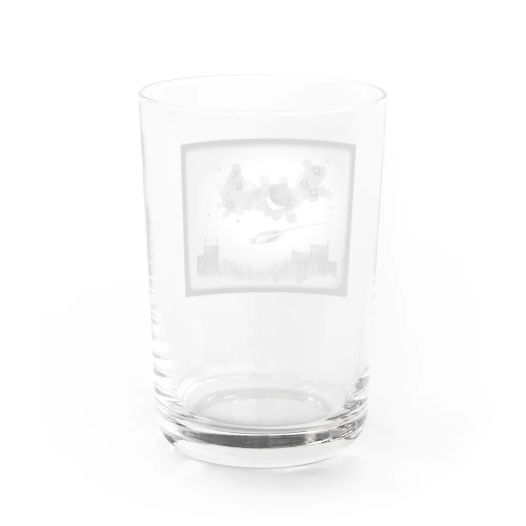 …Napping…の火球 Water Glass :back