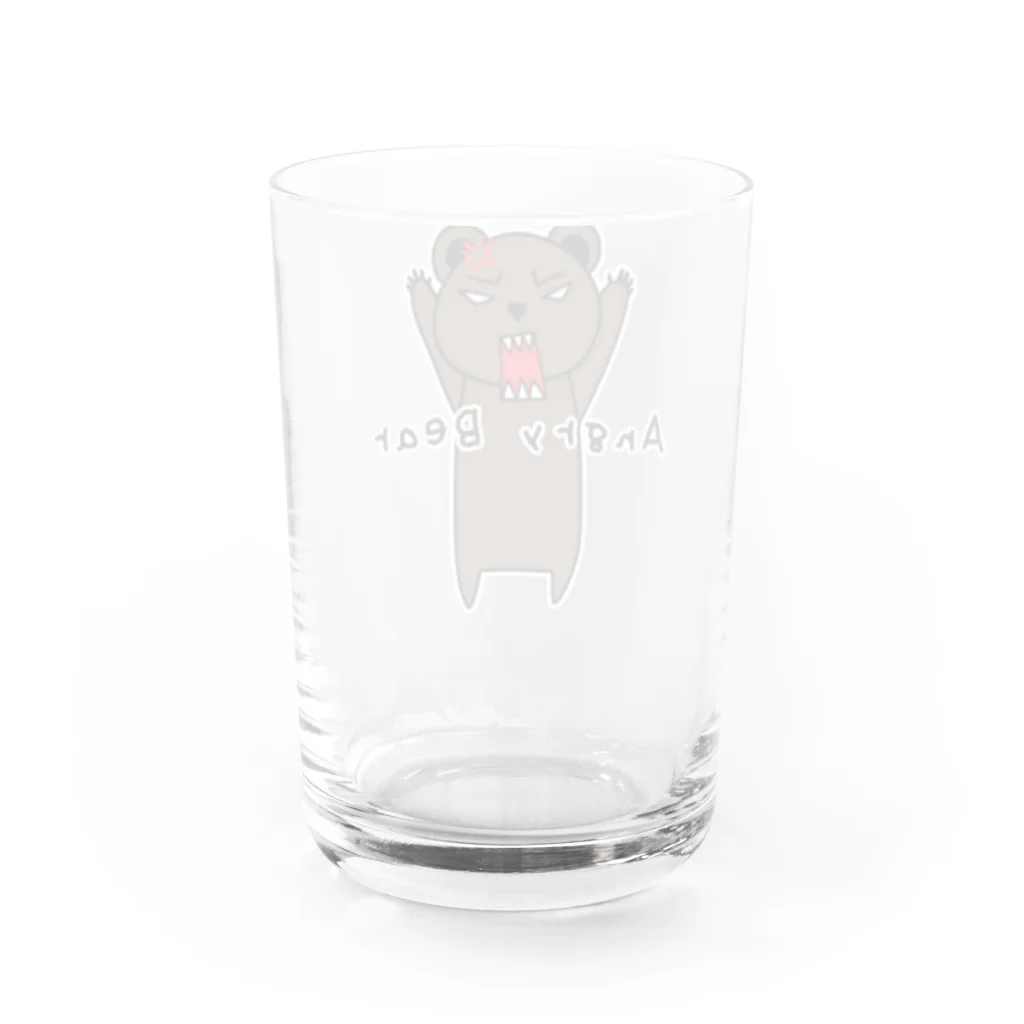 麦畑のおこ熊 Water Glass :back